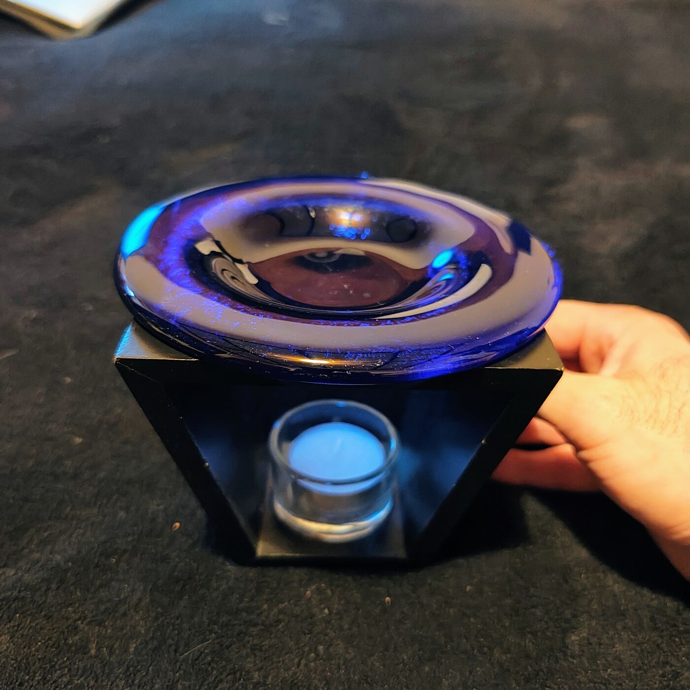 Royal Blue Incense Burner