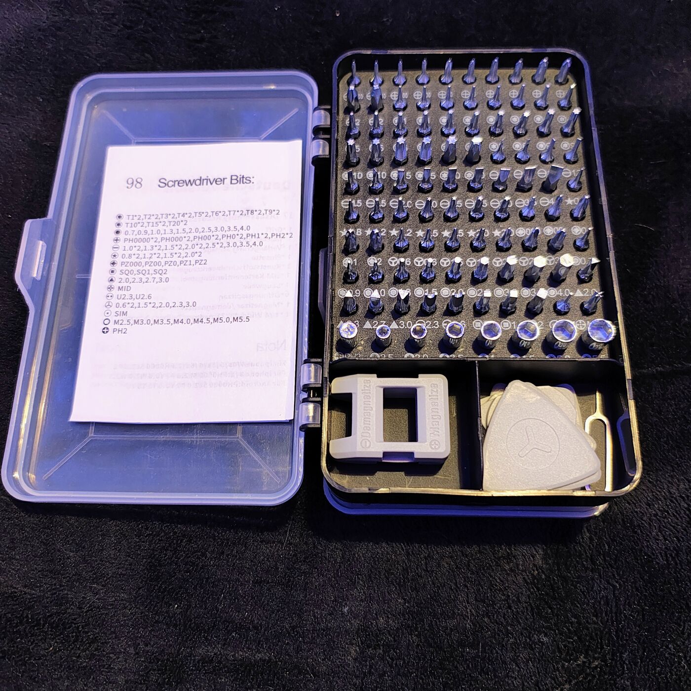 115-piece Precision Electronics Screwdriver Set