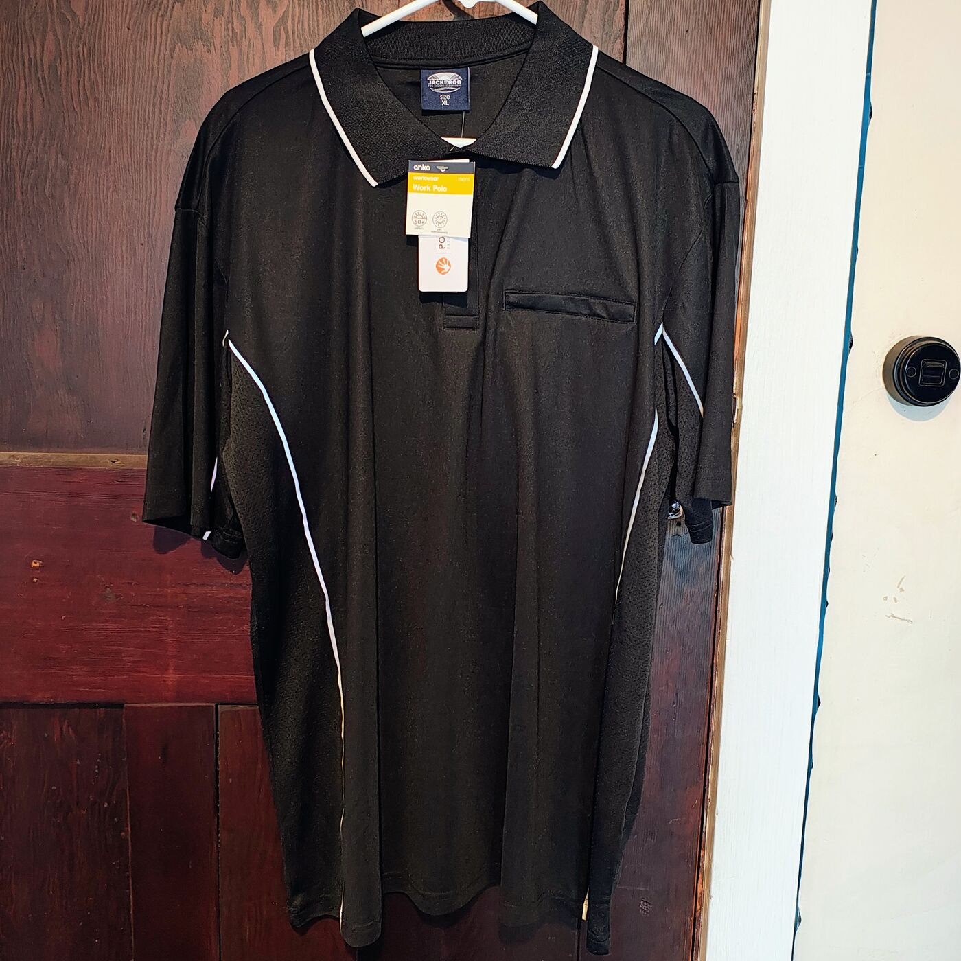 Jackeroo Work Polo Shirt — XL (New with Tags)
