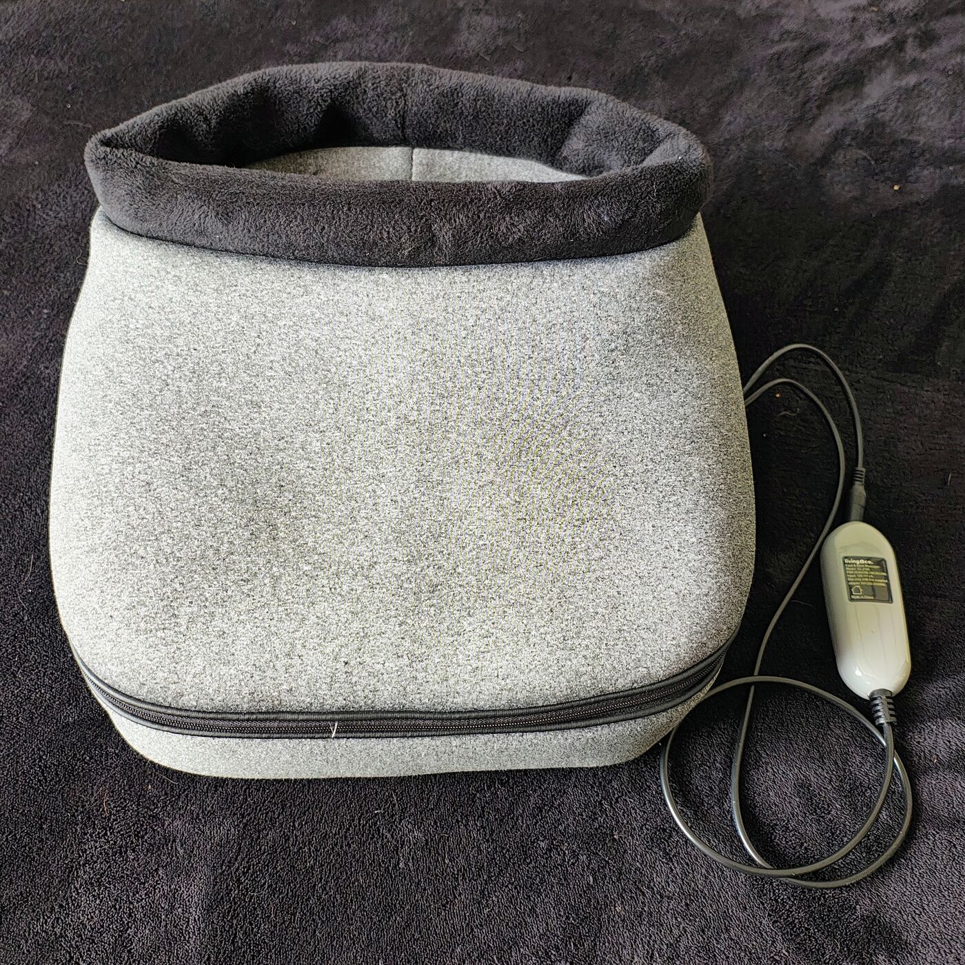 Living & Co 2-in-1 Shiatsu Foot & Back Massager with Heat